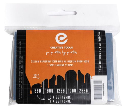 Go to product Creative Tools - Sandpapers set - elastic foam backing
