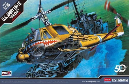 Go to product ACADEMY 12112 - 1:35 US Army UH-1C Huey Frog