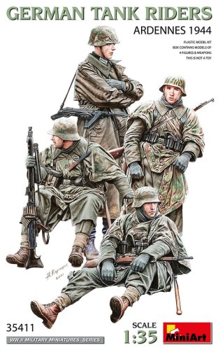 Go to product Miniart 35411 - 1:35 German Tank Raiders Ardennes 1944