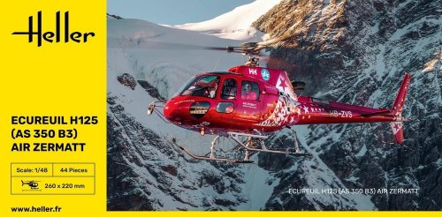 Go to product Heller 80490 - 1:48 Ecureuil H125 AS 350 B3 Air Zermatt