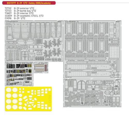 Go to product Eduard BIG72177 - 1:72 B-29