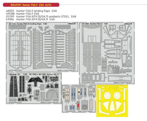 Go to product Eduard BIG49391 - 1:48 Hunter FGA.9