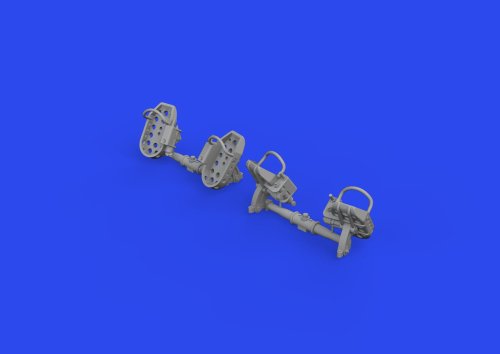 Go to product Eduard 648874 - 1:48 Bf 109E rudder pedals late