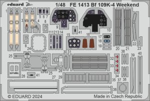 Eduard FE1413 - 1:48 Bf 109K-4 Weekend