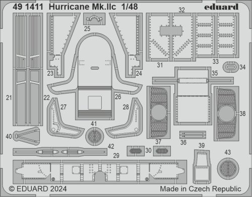 Go to product Eduard 491411 - 1:48 Hurricane Mk.IIc