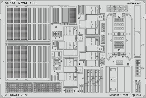 Go to product Eduard 36514 - 1:35 T-72M