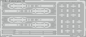 Eduard 32489 - 1:32 F-35 external pylons