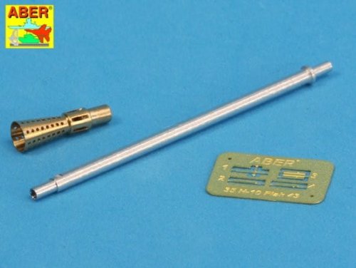 Go to product Aber 35L-010n - 1:35 37mm Flak 43/1 L/60 metal gun barrel