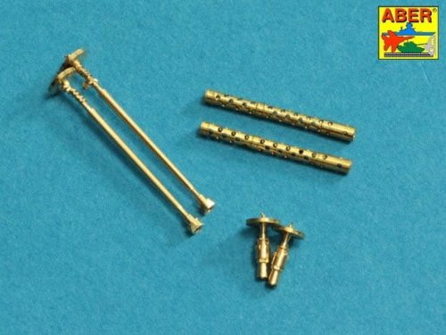 Go to product Aber 35L-070 - 1:35 2 metal gun barrels for German MG34 machine gun
