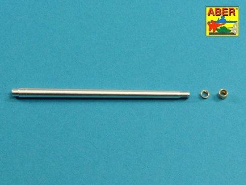 Go to product Aber 35L-138 - 1:35 76mm M1A2 metal gun barrel with thread cover for Sherman M4 with M62 mantlet