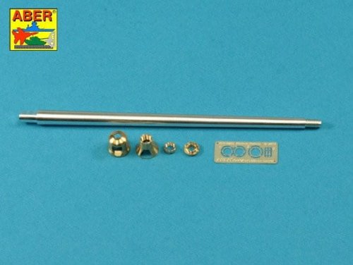 Go to product Aber 35L-140 - 1:35 88mm Pak 43/1 L/71 metal gun barrel for Elefant spg
