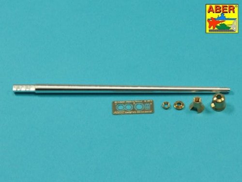 Go to product Aber 35L-305 - 1:35 8,8cm Pak 43/3 L/71 metal gun barrel for German Jagdpanther G1 early
