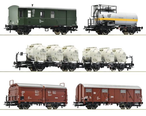 Go to product Roco 6600018 H0 - DB freight car set