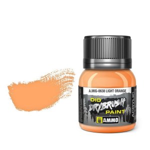 Ammo Mig 0638 - Dio Drybrush Light Orange 40 ml