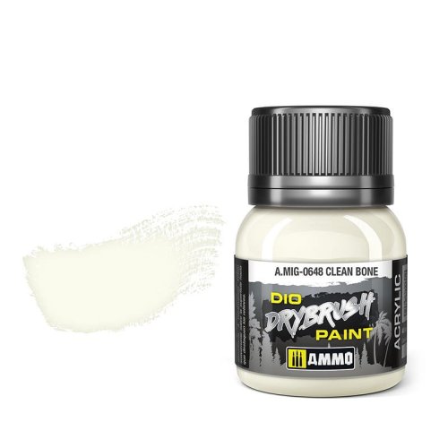 Go to product Ammo Mig 0648 - Dio Drybrush Clean Bone 40 ml