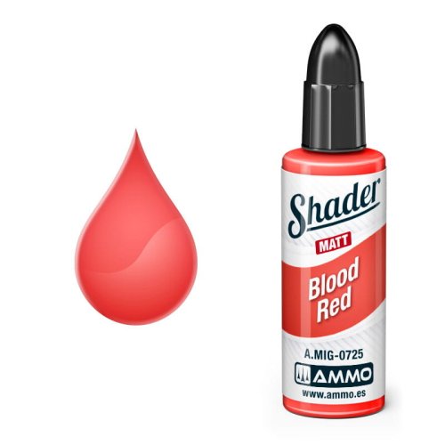 Go to product Ammo Mig 0725 - Matt Shader Blood Red 10 ml