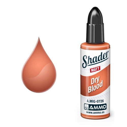 Go to product Ammo Mig 0726 - Matt Shader Dry Blood 10 ml
