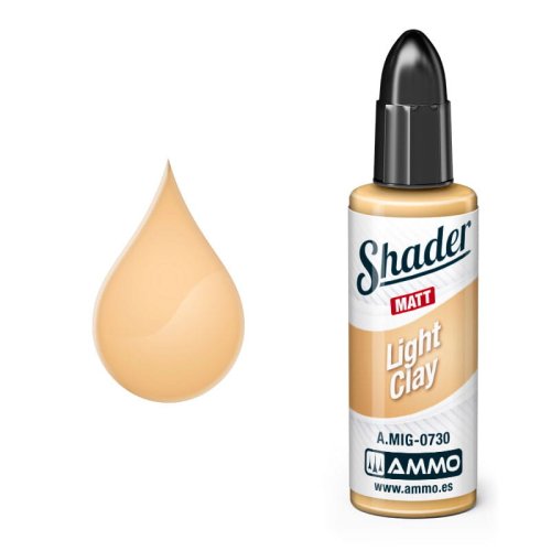 Go to product Ammo Mig 0730 - Matt Shader Light Clay -  10 ml