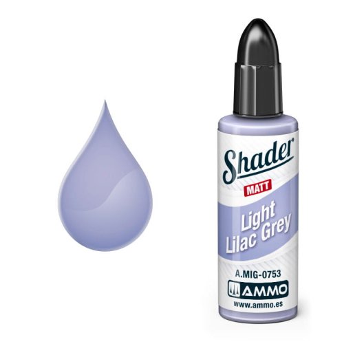 Go to product Ammo Mig 0753 - Matt Shader Light Lilac Grey 10 ml