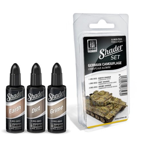 Go to product Ammo Mig 7323 - Shader Set German Camouflage