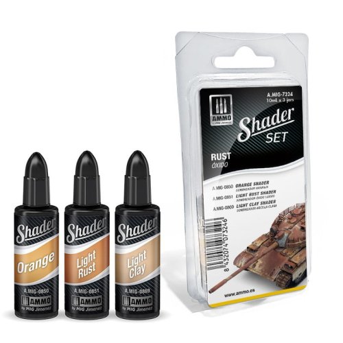 Go to product Ammo Mig 7324 - Shader Set Rust
