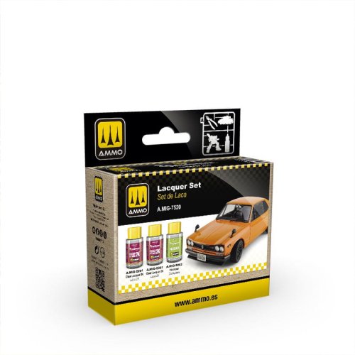 Go to product Ammo Mig 7520 - Cobra Lacquers Set