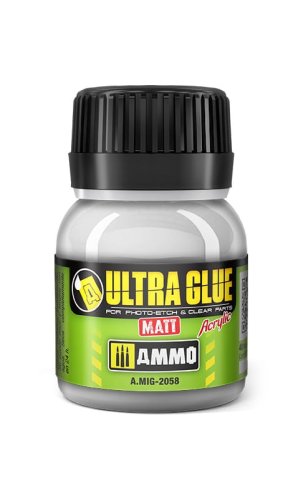 Go to product Ammo Mig 2058 - Ultra Glue Matt 40 ml