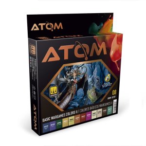 Ammo Mig 20707 - Atom Wargames Colors II paint set