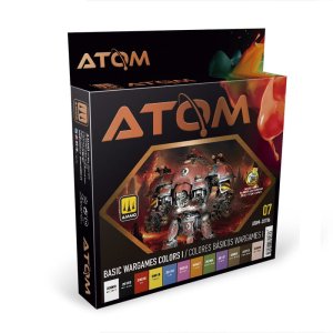 Ammo Mig 20706 - Atom Wargames Colors I paint set