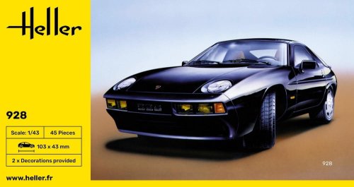 Go to product Heller 80149 - 1:43 Porsche 928