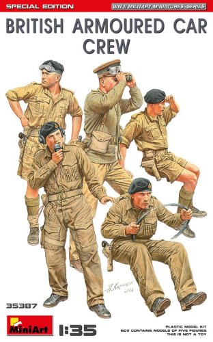 Go to product Miniart 35387 - 1:35 British Armoured Car Crew Special Edition