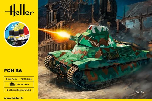 Go to product Heller 35322 - 1:35 FCM 36 model set