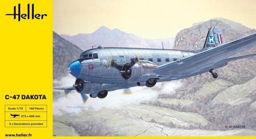 Go to product Heller 30372 - 1:72 C-47 Dakota