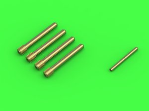 Master AM-32-130 - 1:32 Hawker Hurricane Mk.IIB Browning .303 cal gun barrels and sight base