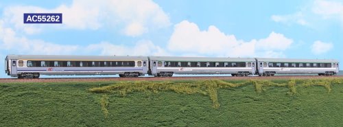 Go to product ACME 55262 H0 - Set of 3 coaches of the EIC Lech PKP Intercity train ep.V-VI