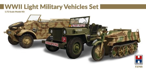 Go to product Hobby 2000 72705 - 1:72 WWII Light Military Vehicles Set