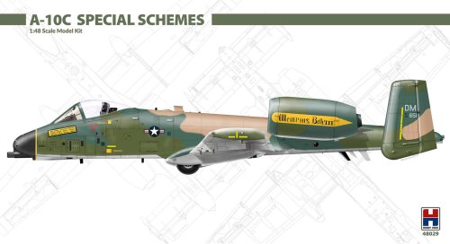 Go to product Hobby 2000 48029 - 1:48 A-10C Special Schemes