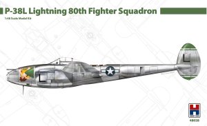 Hobby 2000 48028 - 1:48 P-38L Lightning 80th Fighter Squadron