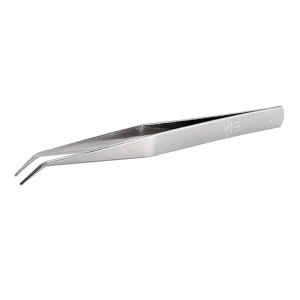 Mineshima F-5 - Tweezers with curved tip