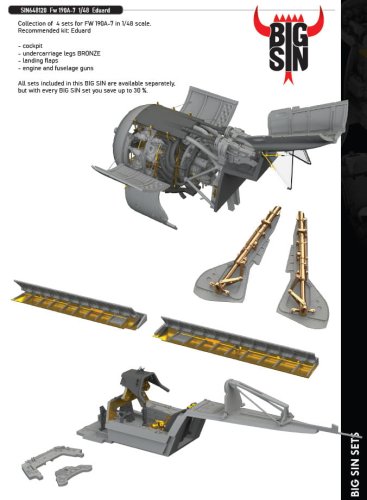Go to product Eduard SIN648120 - 1:48 Fw 190A-7