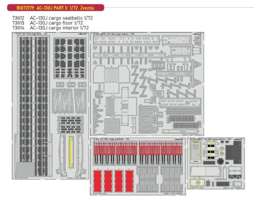 Go to product Eduard BIG72179 - 1:72 AC-130J Part II