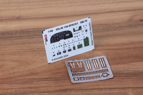Go to product Eduard 3DL48158 - 1:48 SM.79 Space 3D Decals + PE