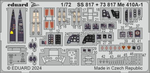 Go to product Eduard SS817 - 1:72 Me 410A-1