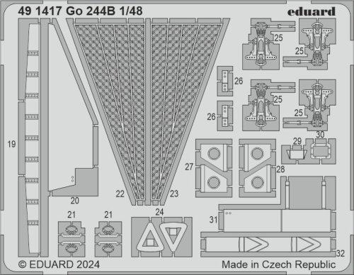 Go to product Eduard 491417 - 1:48 Go 244B