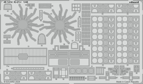 Go to product Eduard 491414 - 1:48 Ki-21-I