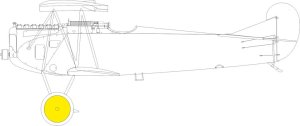 Eduard EX1008 - 1:48 Fokker D.VIIF