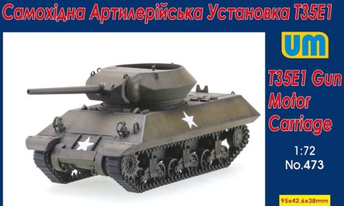 Go to product Unimodels 473 - 1:72 T35E1 Gun Motor Carriage