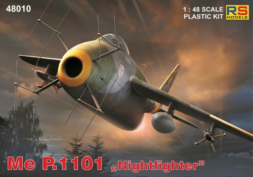 Go to product Rs Models 48010 - 1:48 Messerschmitt Me P.1101 Nightfighter