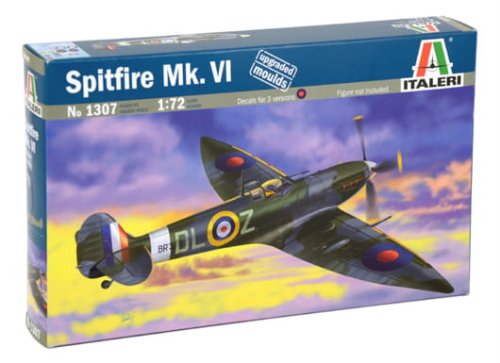 Go to product ITALERI 1307 - 1:72 Supermarine Spitfire Mk.VI