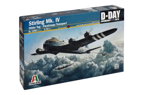 Go to product ITALERI 1350 - 1:72 Stirling Mk.IV Glider Tug - Paratroops Transport